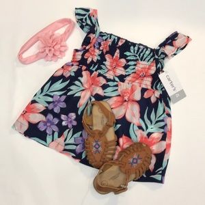 Carter’s Toddler Tropical Smocked Top
